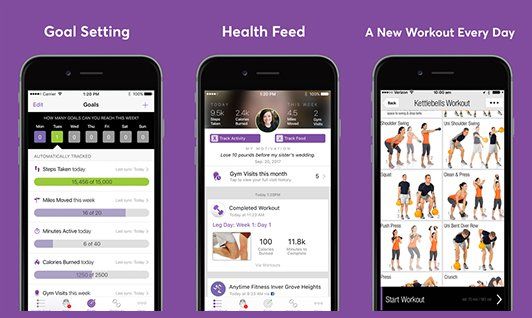 Ứng dụng cho Anytime Fitness là kết quả của sự hợp tác với Delta Trainer