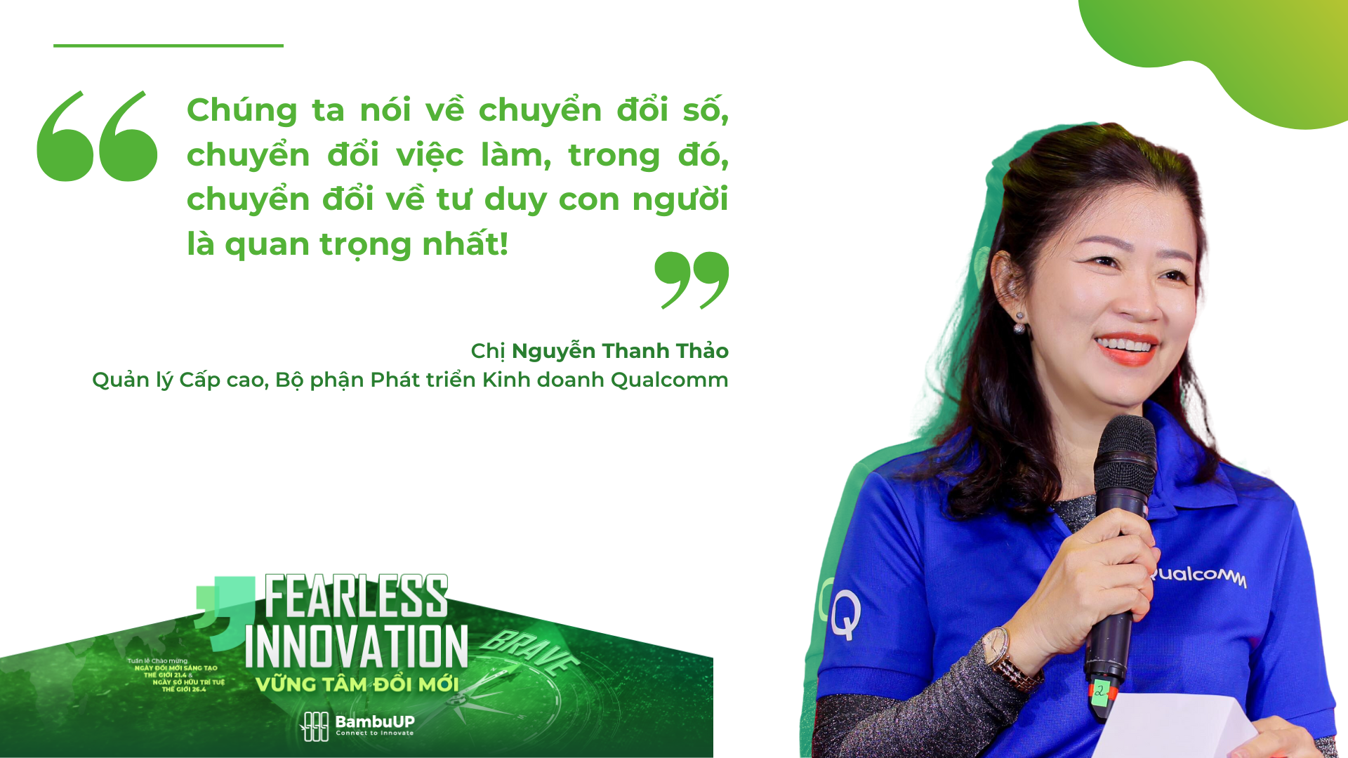 Chuyển đổi về tư duy con người là quan trọng nhất!