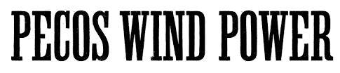 Pecos Wind Power – Cung cấp năng lượng tái tạo