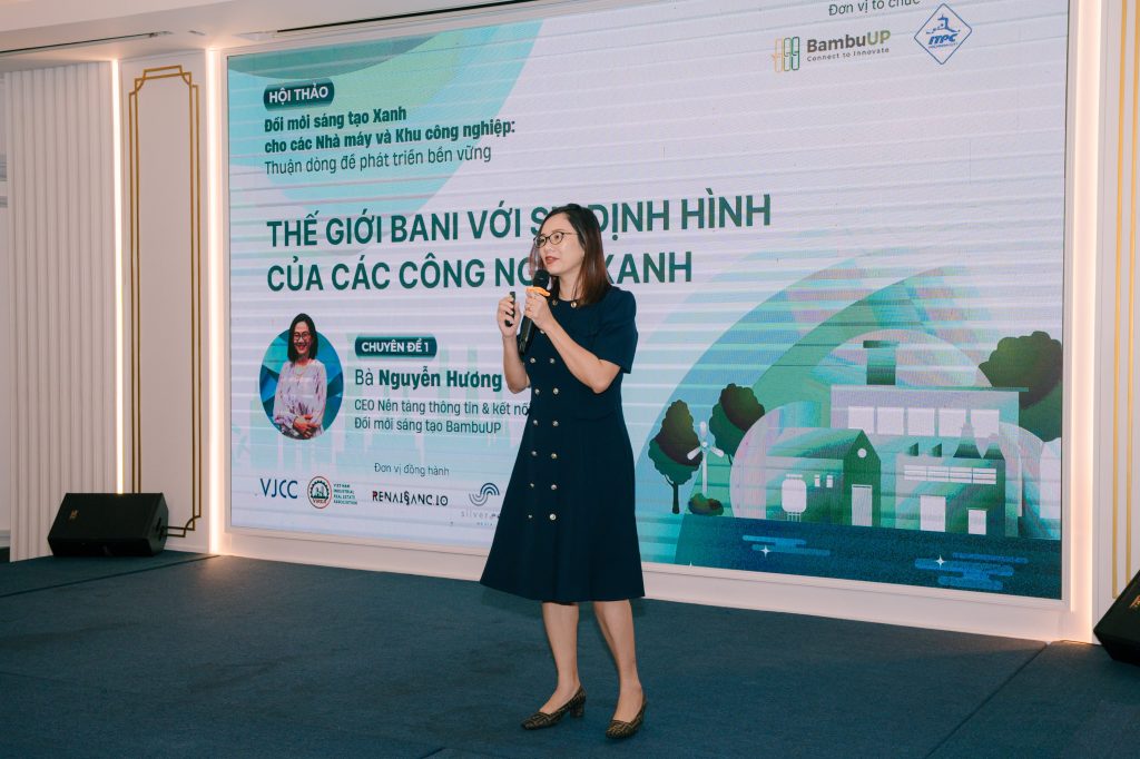 Hội thảo "Đổi mới sáng tạo Xanh cho Nhà máy và Khu công nghiệp: Thuận dòng để phát triển bền vững"