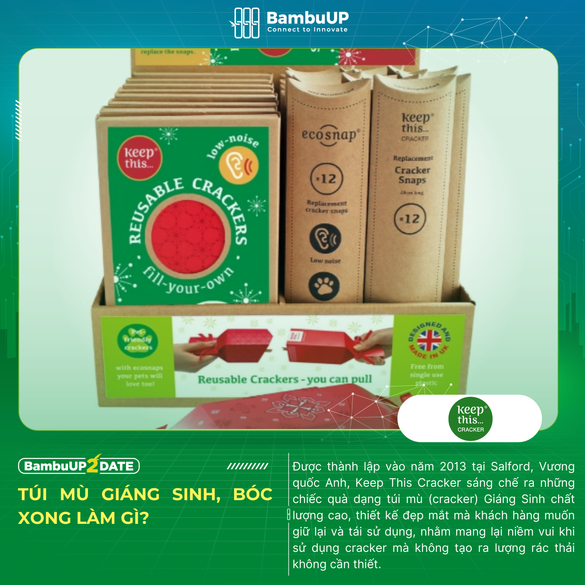 Keep This Cracker - Đừng vứt những gói túi mùi Giáng sinh đi