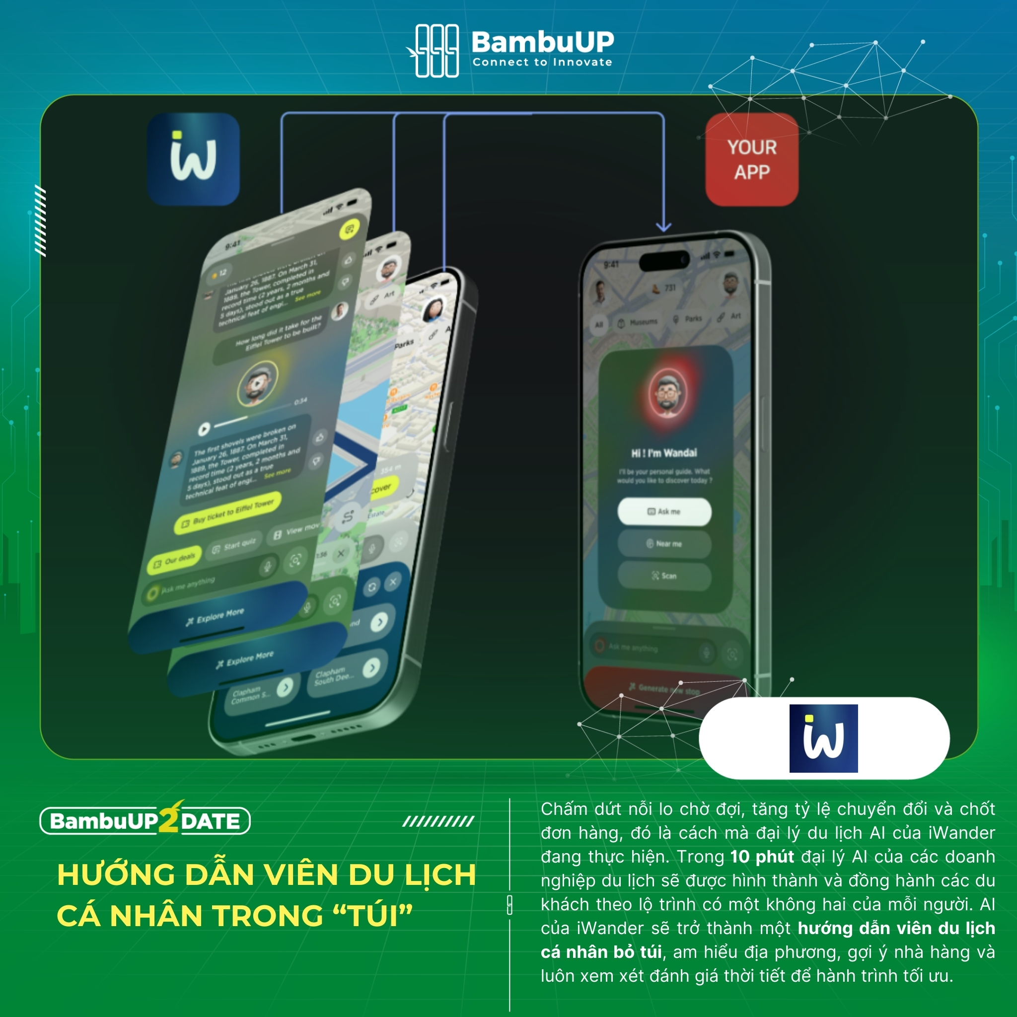 Hướng dẫn viên du lịch cá nhân trong “túi”