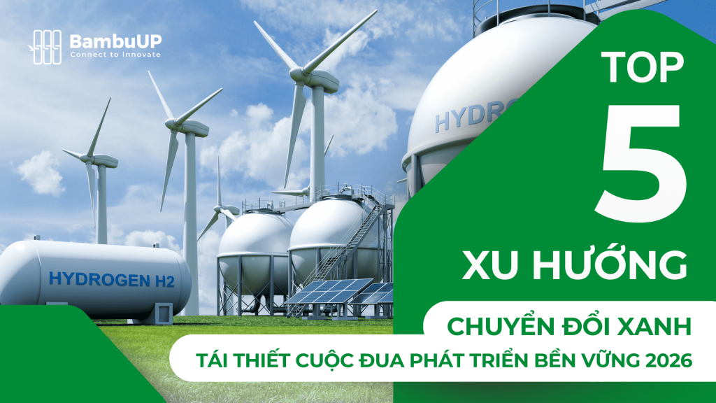 Green Innovation 2026: Top 5 xu hướng chuyển đổi xanh