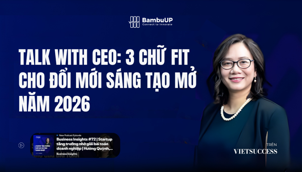 3 chữ FIT cho đổi mới sáng tạo mở 2026